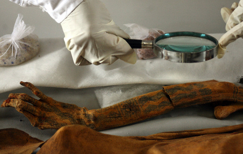 Analysis of Ancient Tattoo Pigments - Tattooed Mummies